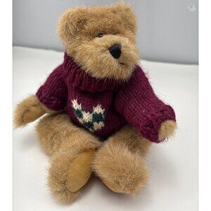 Boyds Bears Kayla Mulbeary Collection Plush 7” Knit Sweater Stylish & Cute!